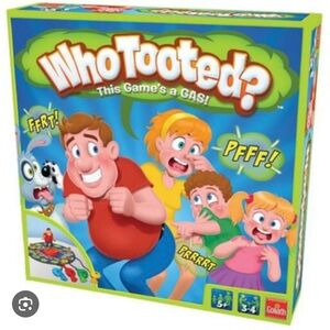Who Tooted? Family Party Game — Colorful Green Box